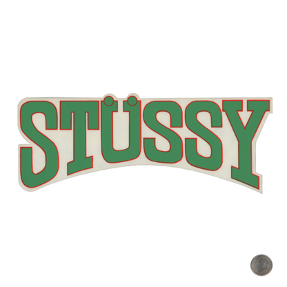 Stussy Varsity Letters Logo Sticker