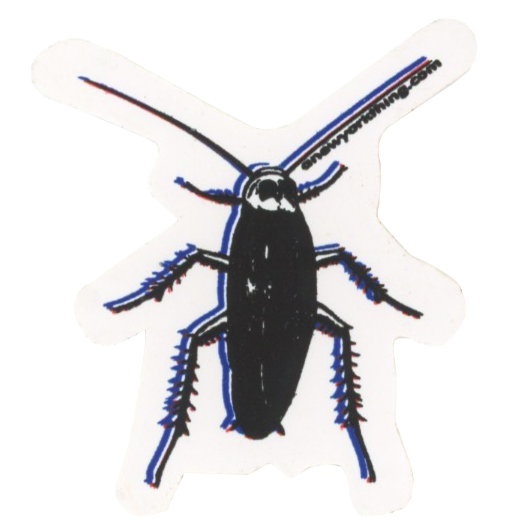 A NY Thing Cockroach Sticker