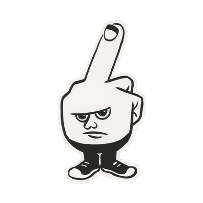 A NY Thing Middle Finger Guy Sticker