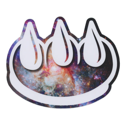 Claw Galaxy Logo Sticker