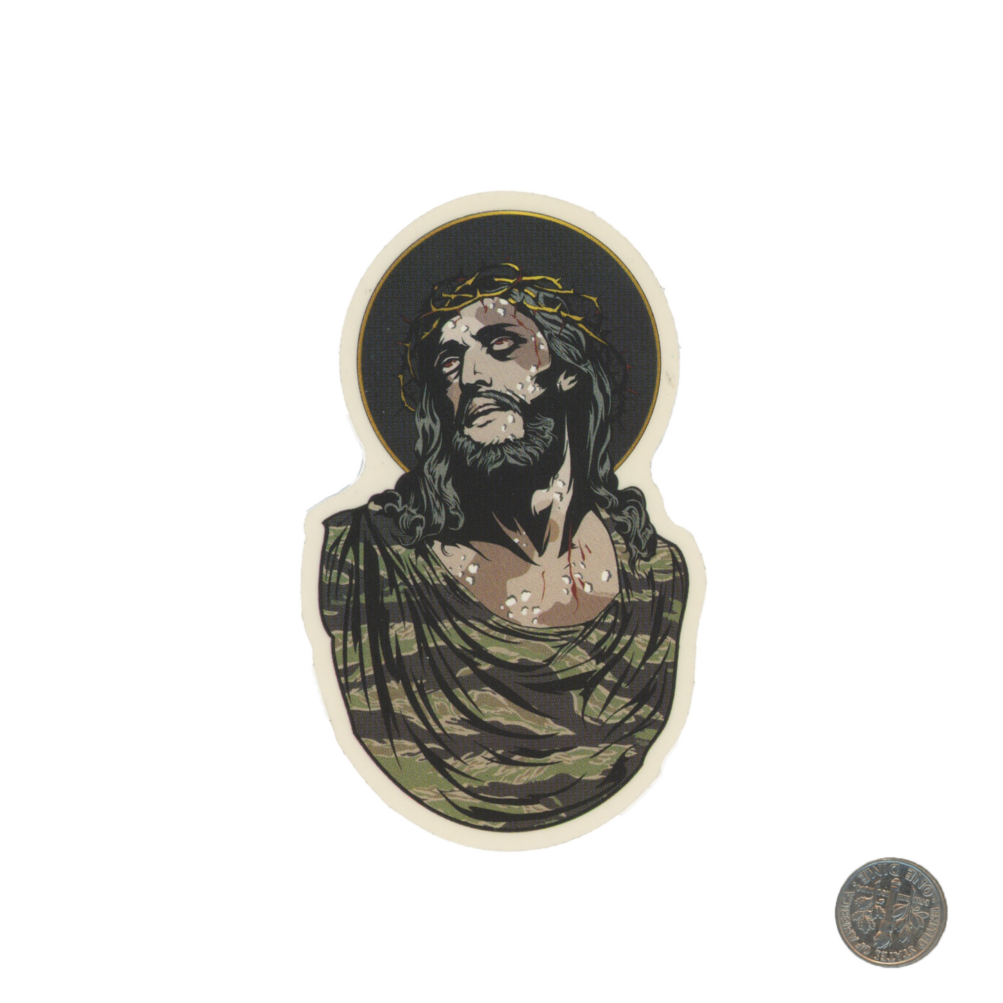 SSUR Jesus War Sticker