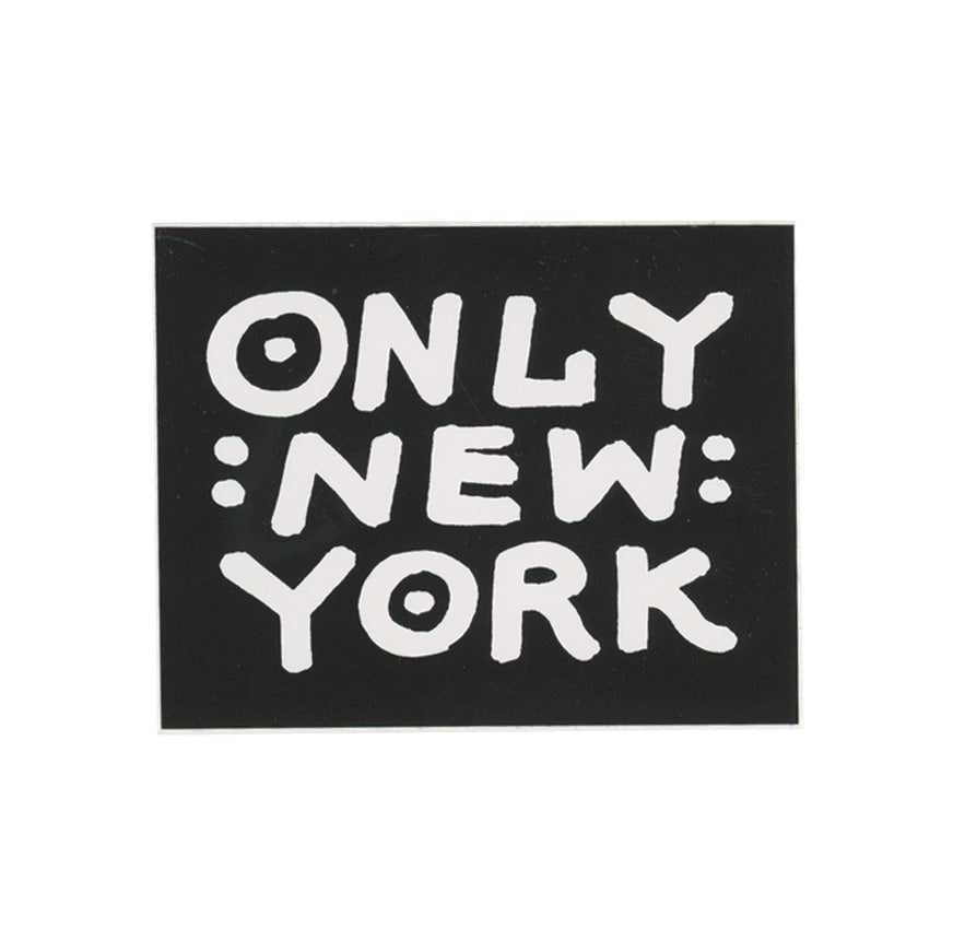 Only NY Snoe Man Collaboration Sticker