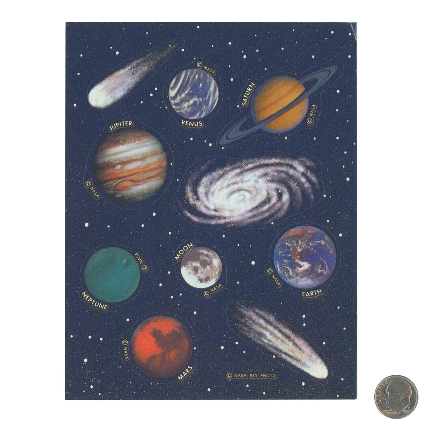 NASA Planets Stickers