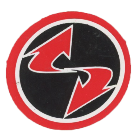 Futura 2000 & Stash Arrow Red Black 02 Sticker