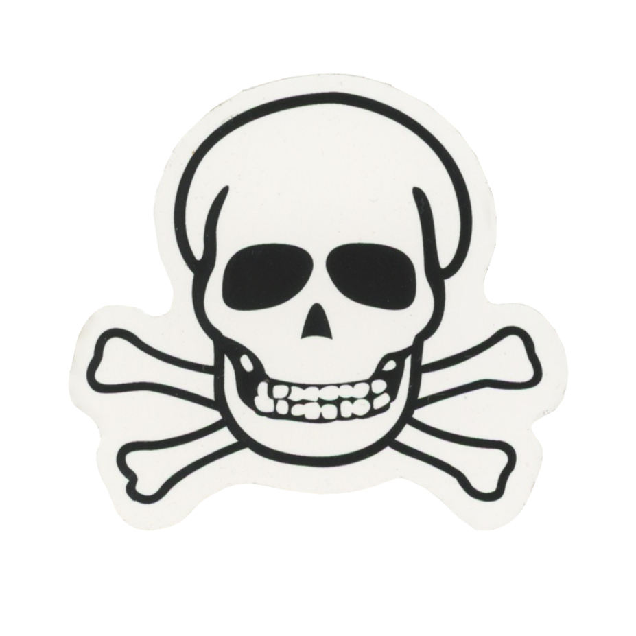 SSUR Skull and Crossbones Small Sticker