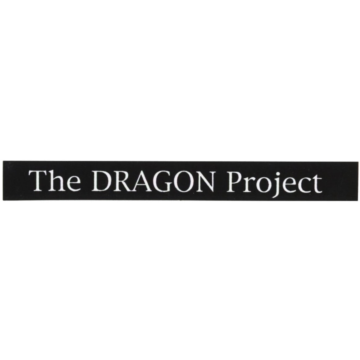 The DRAGON Project Sticker 01