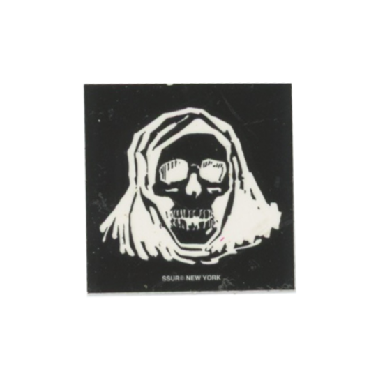 SSUR New York Hooded Skull Sticker