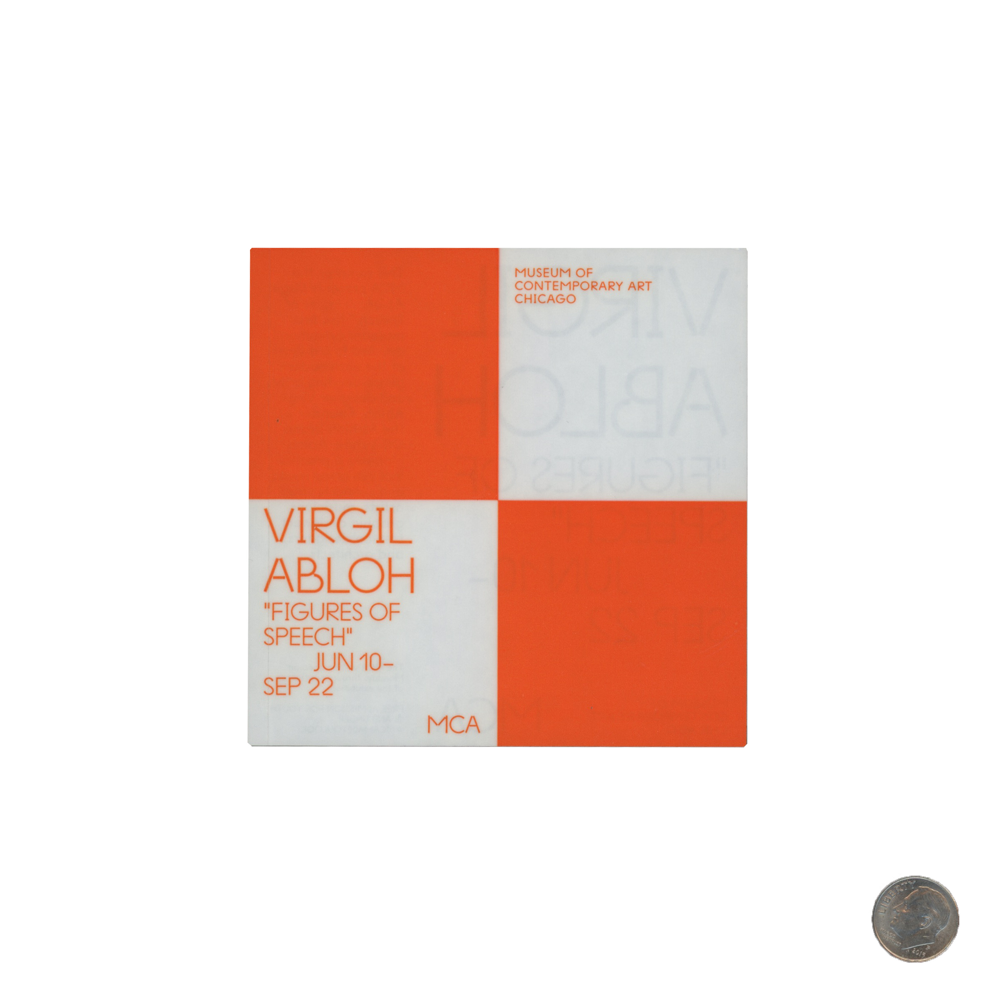 The museological book of the exhibition 'Virgil Abloh: Figures of Speech',  MCA Chicago (10 Jun - 22 Sept 2019)